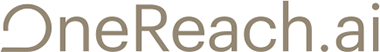 OneReach.ai logo OneReach.ai logo